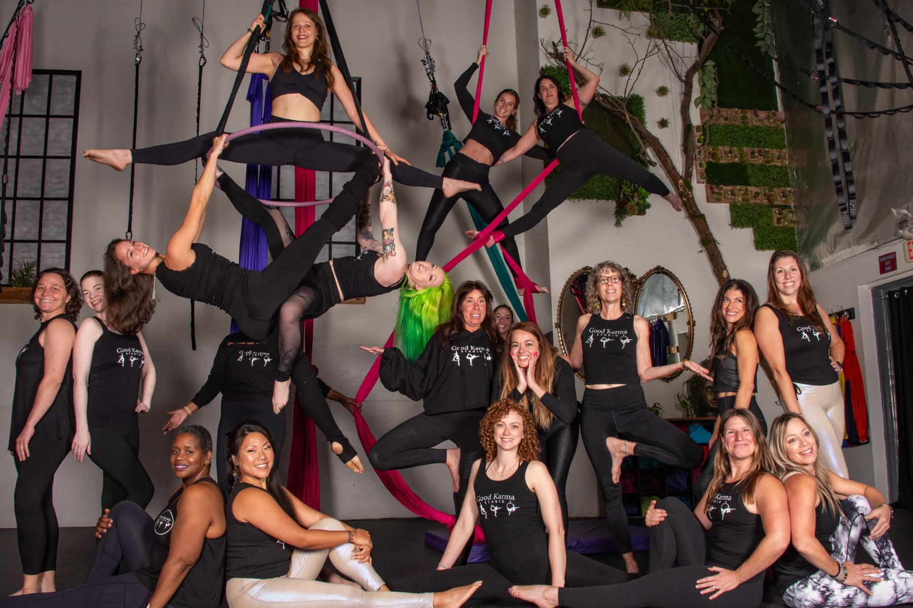 Beginner Friendly Aerial Yoga Swing Workshop